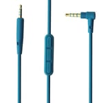 Ersättningsljudkabel med mikrofon för Bose QuietComfort 25 QC25-hörlurar Blue