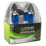 Lampa, H4 Xenonlook 12V, 2-pack Ledson