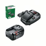 Bosch Batteriset PBA 18V med 1x6Ah och laddare AL 1830 CV