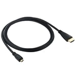 XIAODUAN-professional - Full 1080P Video HDMI to Micro HDMI Cable for GoPro HERO 4/3+ / 3/2 / 1 / SJ4000, Length: 1.5m