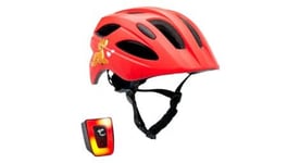 Casque de velo pour enfants de 6 a 12 ans   rouge mignon  certifie en1078