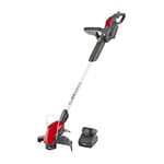 Mountfield MTR 20 Li Cordless Grass Trimmer, for Trimming Corners and Borders, 25cm Cutting Width, Single -line auto Feed Head, 20V (2Ah) Battery, 150W, Battery and Charger Included