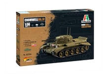 Italeri 25754 1:56 Cromwell MK. IV – Maquette de Construction, modélisme, Bricolage, Loisirs, Collage, kit en Plastique, fidèle aux détails, kit Militaire, Char 1:56