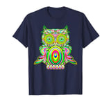 Ayahuasca Shaman - Colorful, Wise Owl of the Sacred Journey T-Shirt