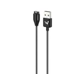 W Wonder Full Power - Cable de Charge Compatible avec Les Montres Garmin fēnix 5, 5 Plus, 5S, etc, 6, 6S, 6X, 7, 7S, 7X / Forerunner/vívoactive/vívomove/vívosport