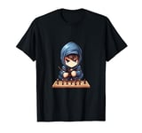 Chess Ninja Chess Player Chess Board Game Kids Boys T-Shirt