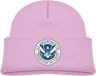 sanuo Department of Homeland Security Children Warm Knitted Chapeaux Girls Boys Outdoor Recreation Hat Cap