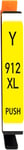 912XL Cartouches d'encre Compatibles avec HP 912 912XL (1x Jaune),pour HP OfficeJet 8012 8014 8015 8017,OfficeJet Pro 8022 8023 8024