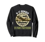 B-17 Bomber the Flying Fortress World War 2 Airplane Sweatshirt