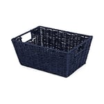 Compactor Etna Panier de rangement Bleu Marine, 31 x 24 x H 14 cm, RAN6541