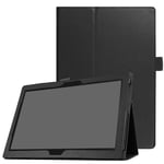 Lenovo Tab 4 10 Plus / Tab 4 10 - Læder cover / etui - Sort