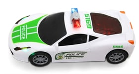 Bump-N-Go Winner Police Car With Lights & Sounds ~  Fun Emergency Services Car