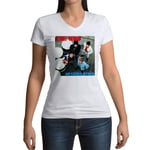 T-Shirt Femme Col V The Who My Generation Album Cover 70's Rock