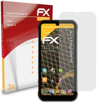 atFoliX 3x Film Protection d'écran pour Volla Phone X mat&antichoc