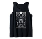 Tarot Card Mystic Cats | The Lovers Couples Valentines Day Tank Top