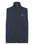 Double-Knit Vest Tops Knitwear Knitted Vests Navy Polo Ralph Lauren