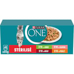 PURINA One Chat Stérilisé Multivariétés 40x85g