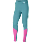 Nike Trophy Colorblock Collant Fille, Cabana/Vivid Pink/Teal Tint, FR : XL (Taille Fabricant : XL)