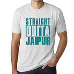 Homme Tee-Shirt Tout Droit Sorti De Jaipur - Straight Outta Jaipur - T-Shirt Graphique Éco-Responsable Vintage Cadeau Nouveauté