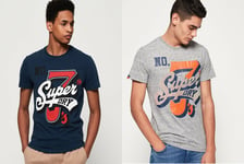 Superdry Mens Super Seven Mid Weight T-shirt