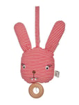 Rosy Rabbit Music Mobile Red OYOY MINI