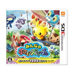 Everyone's Pokemon Scramble -Nintendo 3DS CTRPECFJ exhilarating action game  FS