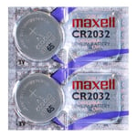 2 x Maxell CR2032 DL2032 2032 Lithium Coin Cell Batteries Fits Apple Air Tags