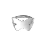 Jane Kønig Butterfly Signet Ring BSR-HS23-S-52 (ring) - Dame - 925 sterling silver