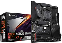 B550 Aorus Elite V2 (Amd Ryzen 5000/B550/Atx/Pcie4.0/Ddr4/Usb3.2 Gen 1/Realtek Alc1200/M.2/2,5 Gbe Lan/Hdmi/Dp/Carte Mère De Jeu) Noir