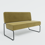 Soffa Play - Modul 130 cm, Tyg Nevotex Eros Trend 3 - Forest