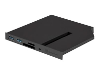 SilverStone FPS01 - Adapter för lagringsfack - 5.25 Slim Line to M.2 - svart