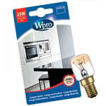 Whirlpool - Ampoule T25 / E14 / 25W d'origine (484000008842, C00863215) Four, cuisinière atlantic, aya, bauknecht, burg, continental edison, daewoo,