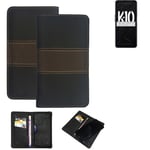 Wallet Case for Oppo K10 5G China Protective Case + Cell Phone Case Brown Bookle