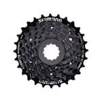 SHIMANO Men's Shimano Cassettes HG200 7 Speed MTB Cassette, Black, 12-28T UK