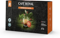 Caf� Royal Coffee Pods, Espresso Forte 50 Nespresso Machine