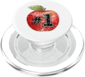 #1 Number One Champion Special Best Apple Classic PopSockets PopGrip for MagSafe