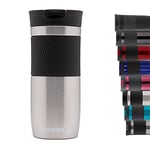 Contigo Mug Isotherme Byron Snapseal, 470ml, Mug de Voyage en Inox Isotherme, Travel Mug, Gobelet Cafe, Tasse à Thé sans BPA avec Couvercle Facile à Nettoyer