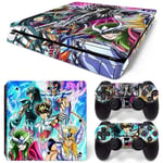 Kit De Autocollants Skin Decal Pour Ps4 Slim Game Console Full Body Soccer Surf National Trend Style, T1tn-Ps4slim-7080
