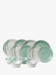 Royal Doulton 1815 Bold Boxed Dinnerware Set, 12 Piece, Aqua