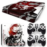 Kit De Autocollants Skin Decal Pour Contr?Leur Complet Du Corps De La Console De Jeu Ps4 Slim Bloodborne, T1tn-Ps4slim-1122