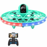 CS047761/F26W UFO With Camera 1280 x 720, Wifi/FPV, Green