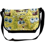 JONINOT Bbob Square Pants Sacs à bandoulière Crossbody Business Slim Commute Travel Out-Going Cosmetics Sling Bag