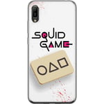 Huawei Y6 Pro (2019) Genomskinligt Skal Squid Game