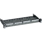 Actassi Patchpanel Utdragbar 24xS-One DPM UTP/STP 19" Mörkgrå