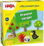 HABA jeux, Mon premier verger Société pour Enfant Bois Educatif et Coopératif-Développe l’Imagination et la Motricité-1 à 4 joueurs-2 ans-3592, 3592, Multi, Taille Unique