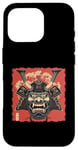 iPhone 16 Pro Oni Yokai Devil Mask Japanese Art Samurai Ukiyo-e Case