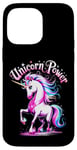 iPhone 14 Pro Max Cute Girl's Magical Unicorn Power Case