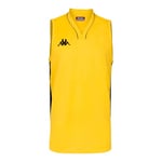 Kappa Cairo Maillot de Basket-Ball Homme, Yellow, FR : 3XL (Taille Fabricant : 3XL)