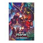 Grupo Erik - Poster Marvel Thor Love And Thunder - Deco Maison, Decoration Murale, Affiche Décorative