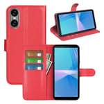 Sony Xperia 10 Vi      Pu Wallet Case    [Red]